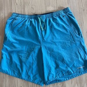 Patagonia nine trails Men's active shorts size XL waist 36 lined pockets
